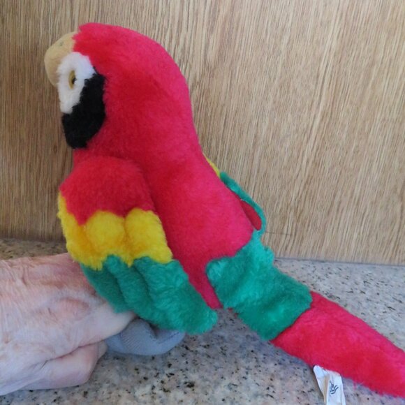 Ace Novelty Parrot Stuffy 8" (K584) - Picture 2 of 5